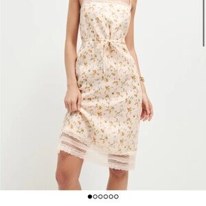 Reformation Neena linen dress